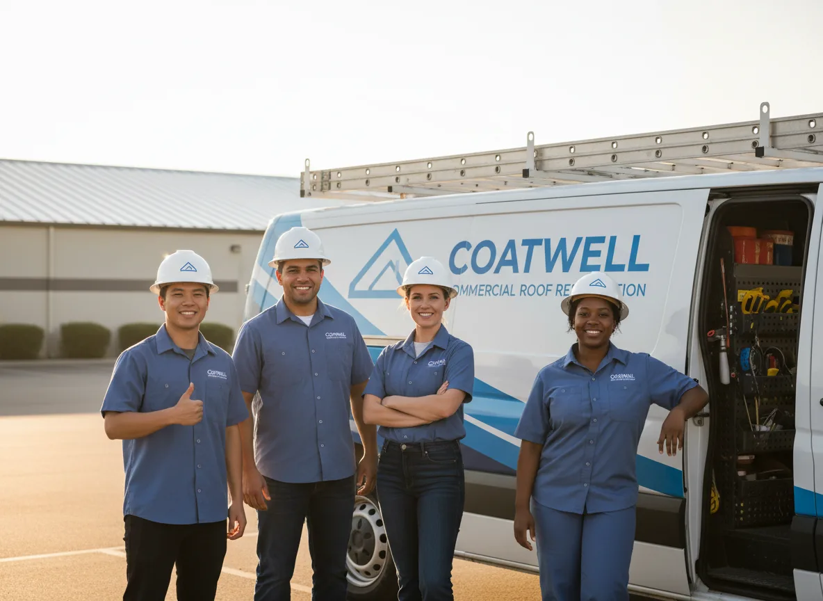 Commercial roof coating company in Wiley, GA